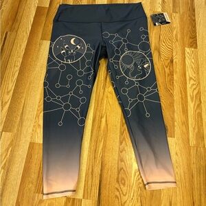 NWT pokemon center espeon and umbreon starry constellations legging 3xl